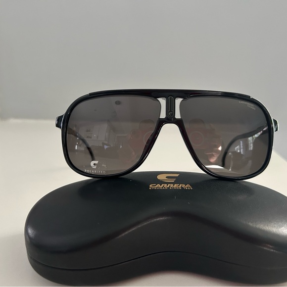 Carrera Black Aviator Sunglasses